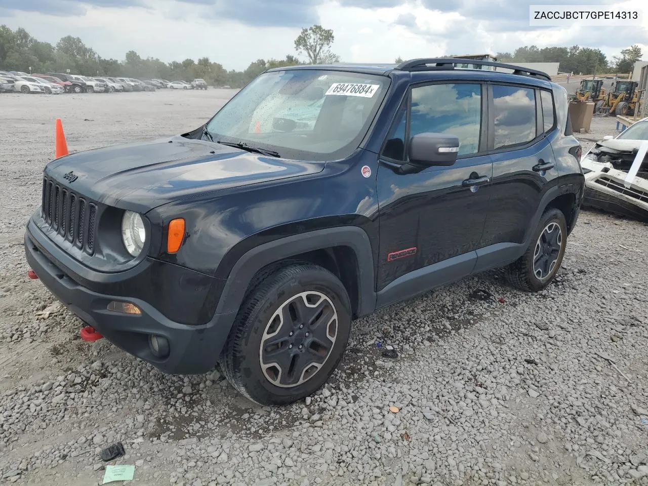 2016 Jeep Renegade Trailhawk VIN: ZACCJBCT7GPE14313 Lot: 69476884