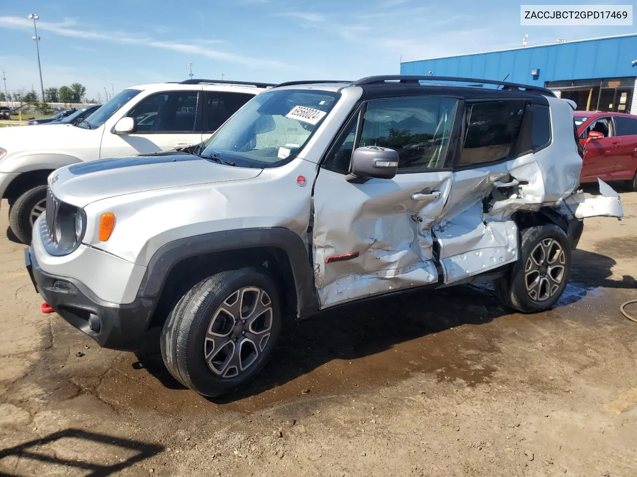 ZACCJBCT2GPD17469 2016 Jeep Renegade Trailhawk