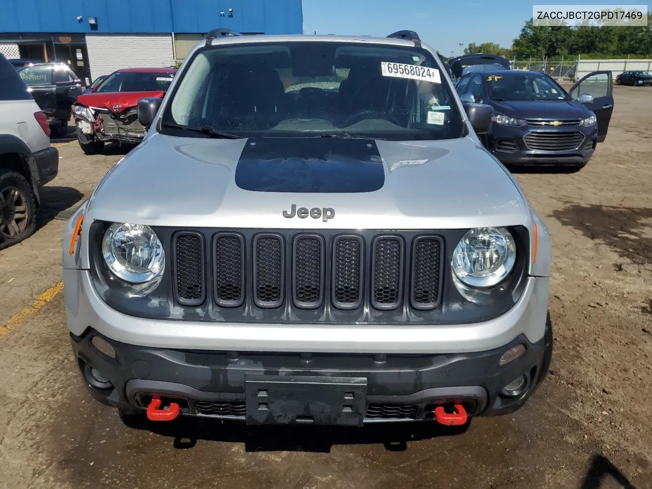 2016 Jeep Renegade Trailhawk VIN: ZACCJBCT2GPD17469 Lot: 69568024