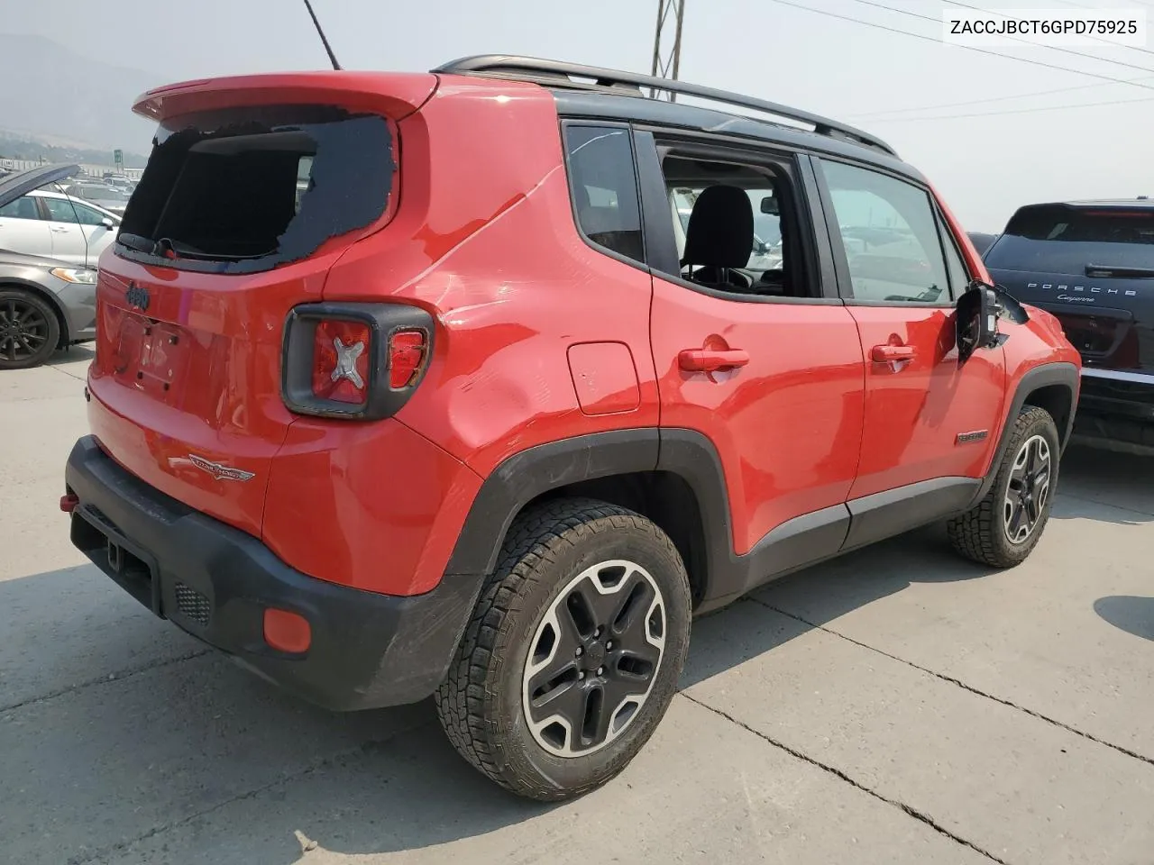 2016 Jeep Renegade Trailhawk VIN: ZACCJBCT6GPD75925 Lot: 69692414