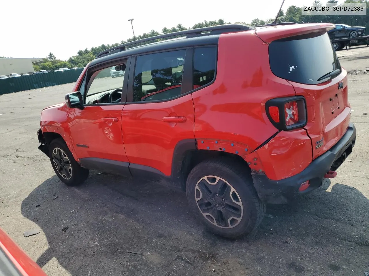 ZACCJBCT3GPD72383 2016 Jeep Renegade Trailhawk