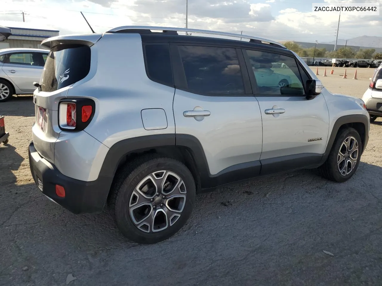 2016 Jeep Renegade Limited VIN: ZACCJADTXGPC66442 Lot: 69888934