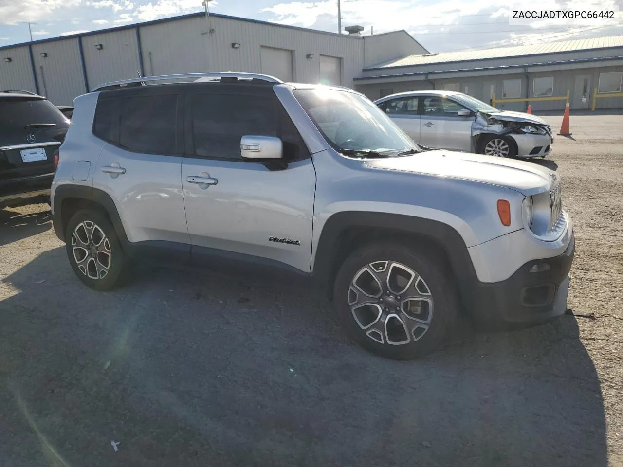 2016 Jeep Renegade Limited VIN: ZACCJADTXGPC66442 Lot: 69888934