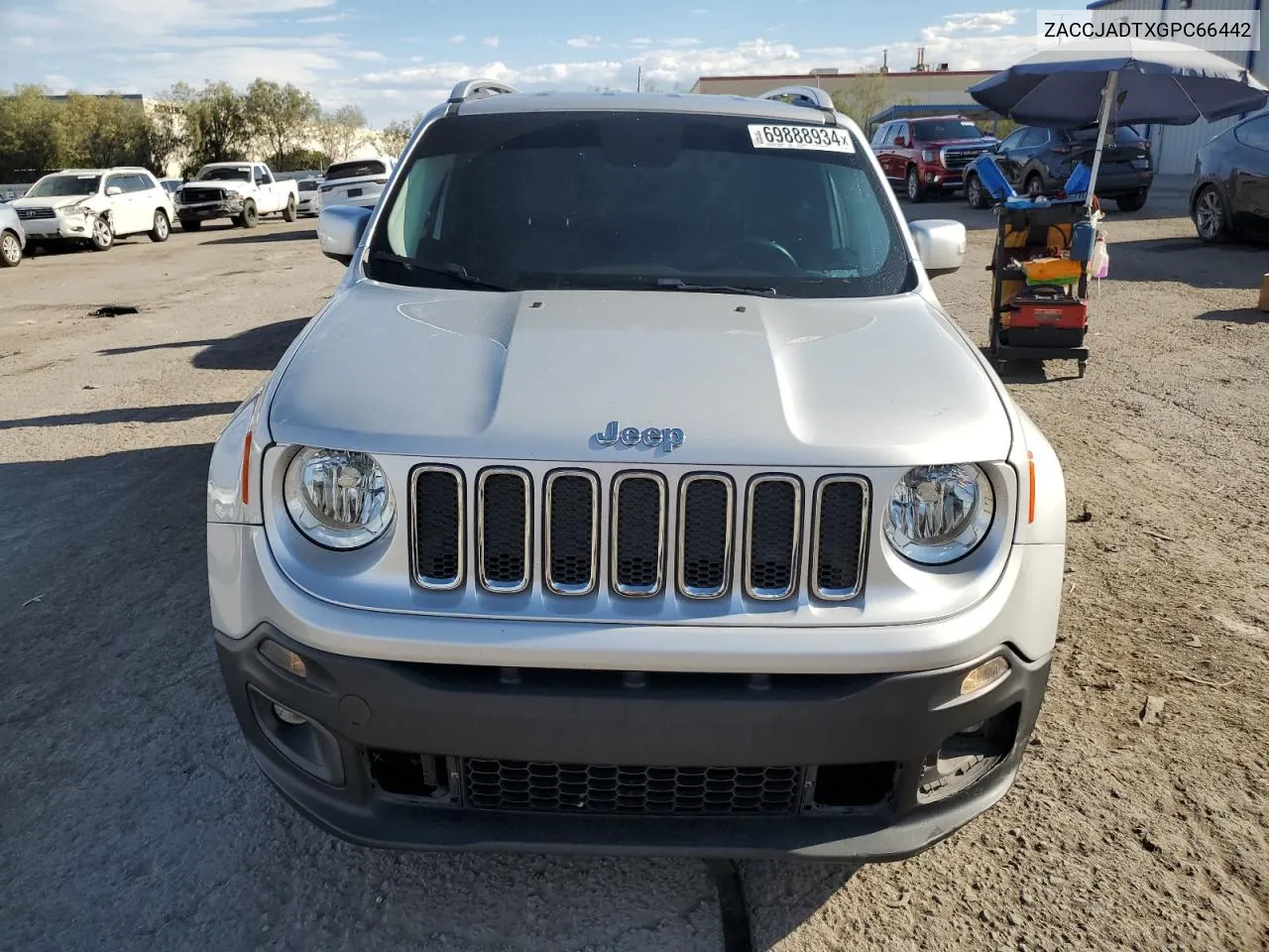 ZACCJADTXGPC66442 2016 Jeep Renegade Limited