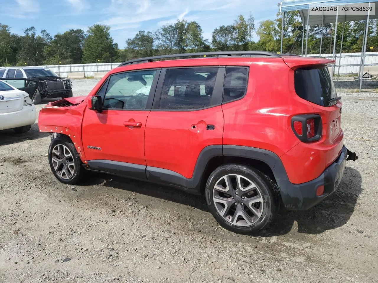 2016 Jeep Renegade Latitude VIN: ZACCJABT7GPC58639 Lot: 70304264