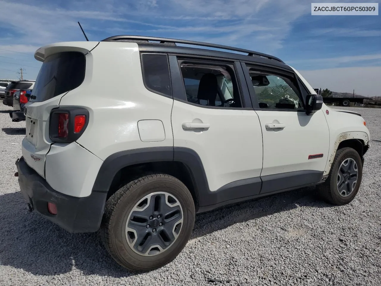 2016 Jeep Renegade Trailhawk VIN: ZACCJBCT6GPC50309 Lot: 70499104