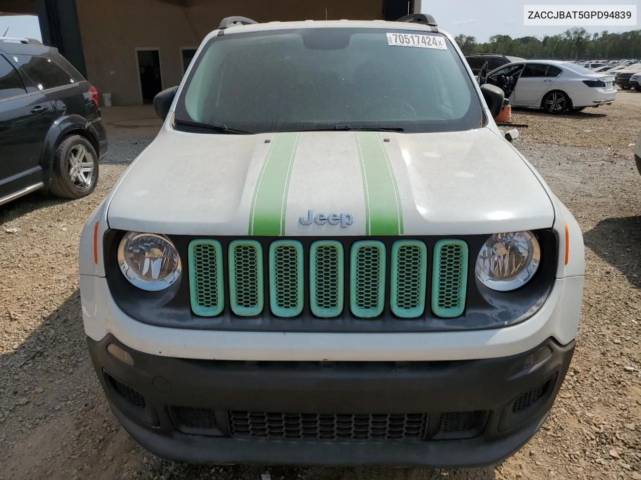 2016 Jeep Renegade Sport VIN: ZACCJBAT5GPD94839 Lot: 70517424