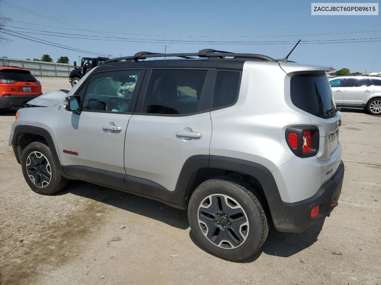 2016 Jeep Renegade Trailhawk VIN: ZACCJBCT6GPD89615 Lot: 70578274