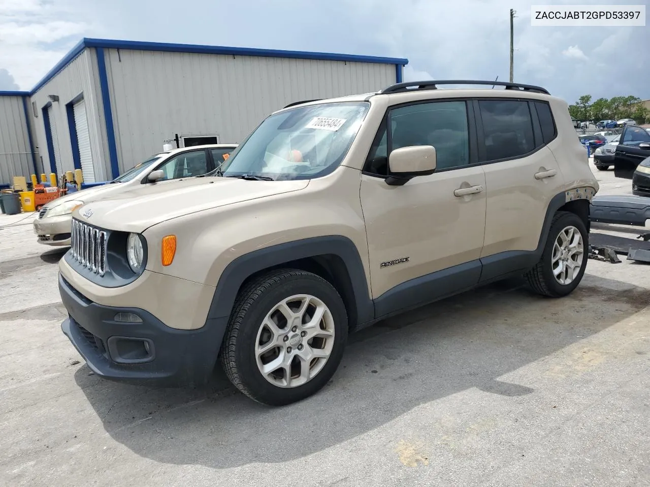 2016 Jeep Renegade Latitude VIN: ZACCJABT2GPD53397 Lot: 70655484