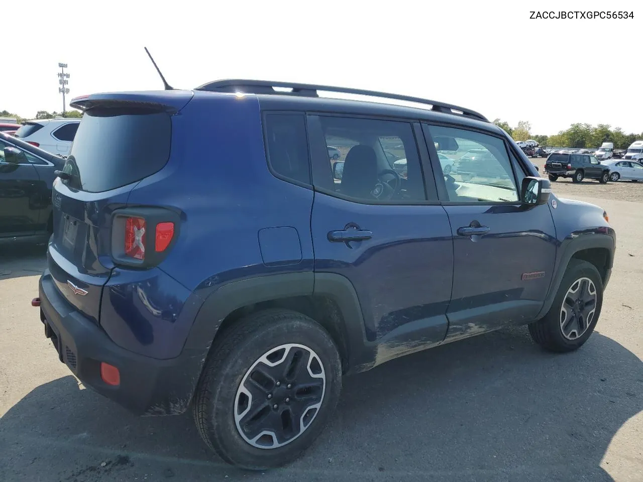 2016 Jeep Renegade Trailhawk VIN: ZACCJBCTXGPC56534 Lot: 70660354