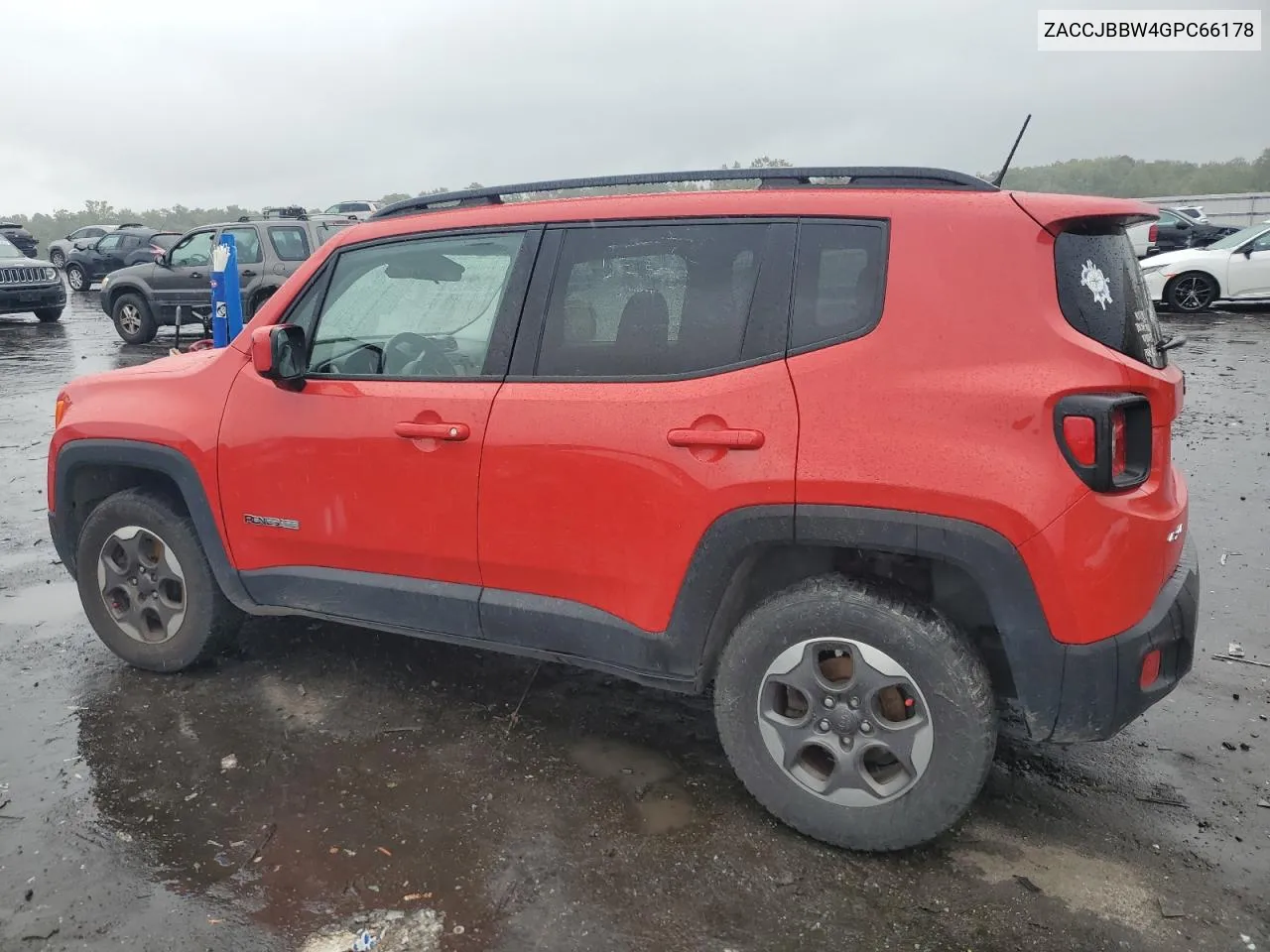 2016 Jeep Renegade Latitude VIN: ZACCJBBW4GPC66178 Lot: 70796664