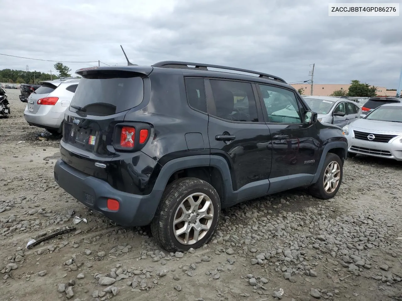 2016 Jeep Renegade Latitude VIN: ZACCJBBT4GPD86276 Lot: 71213814