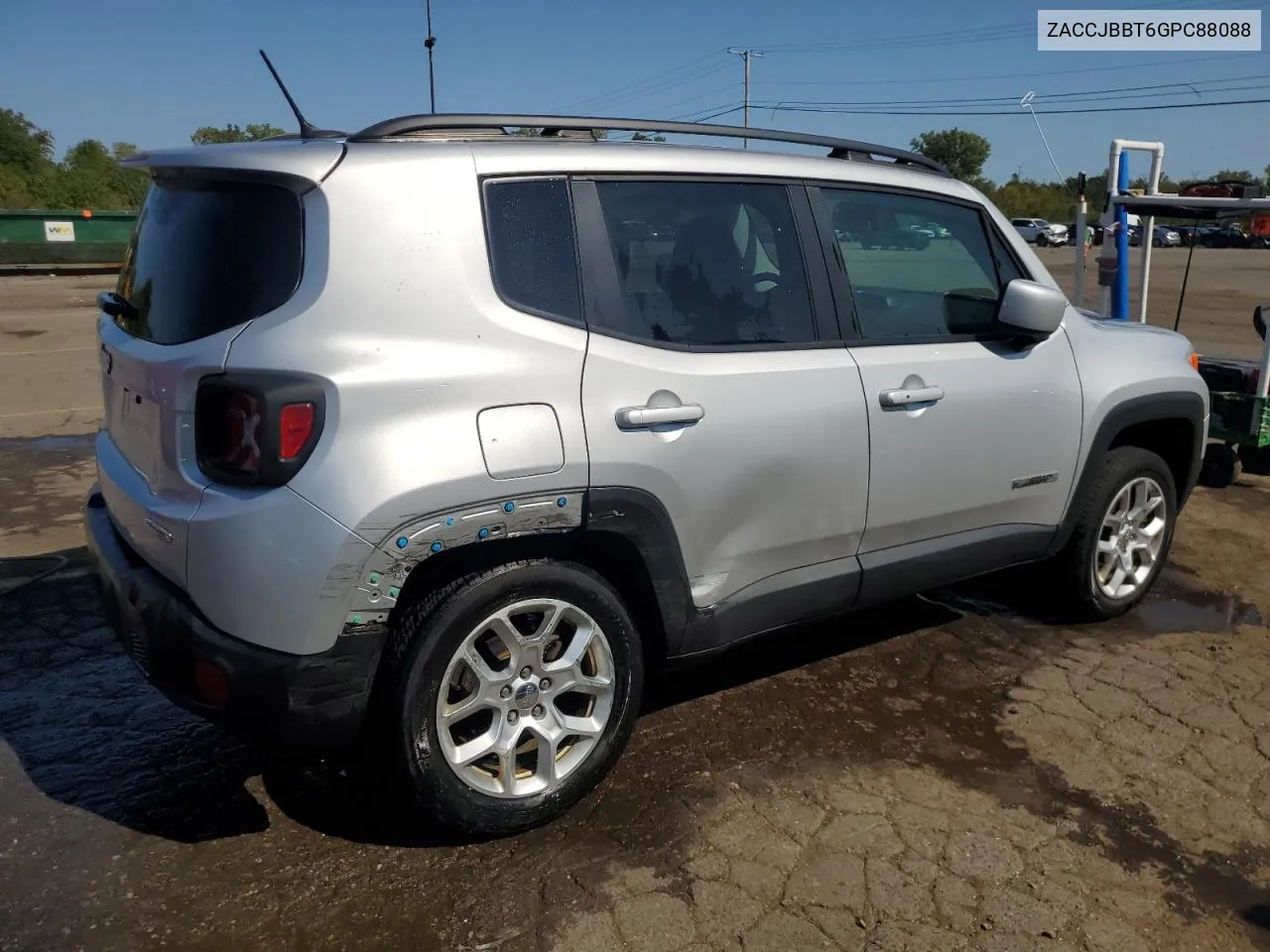 2016 Jeep Renegade Latitude VIN: ZACCJBBT6GPC88088 Lot: 71219794