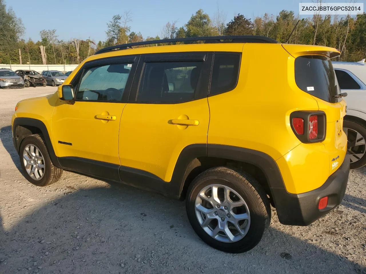 ZACCJBBT6GPC52014 2016 Jeep Renegade Latitude