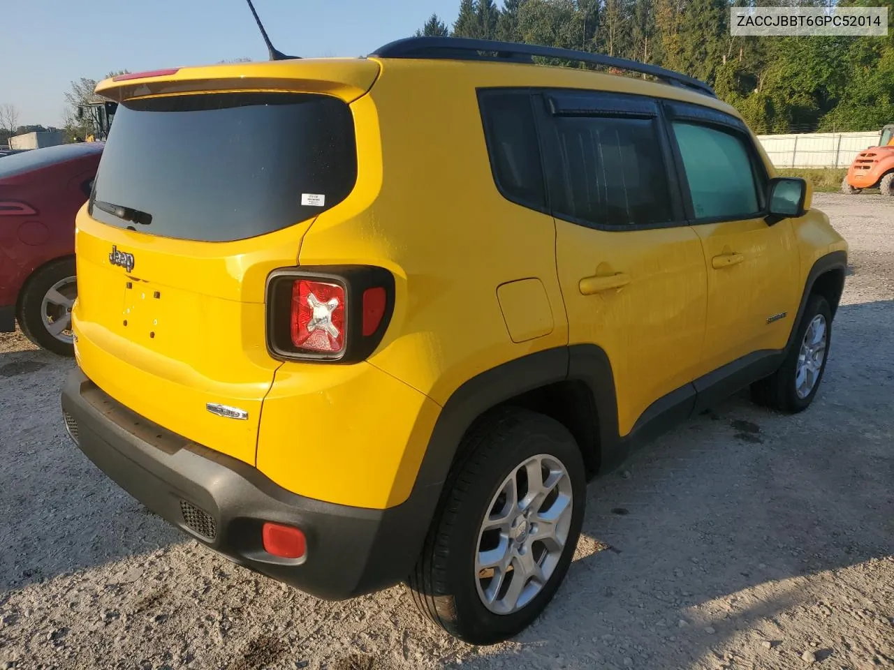 2016 Jeep Renegade Latitude VIN: ZACCJBBT6GPC52014 Lot: 71493524