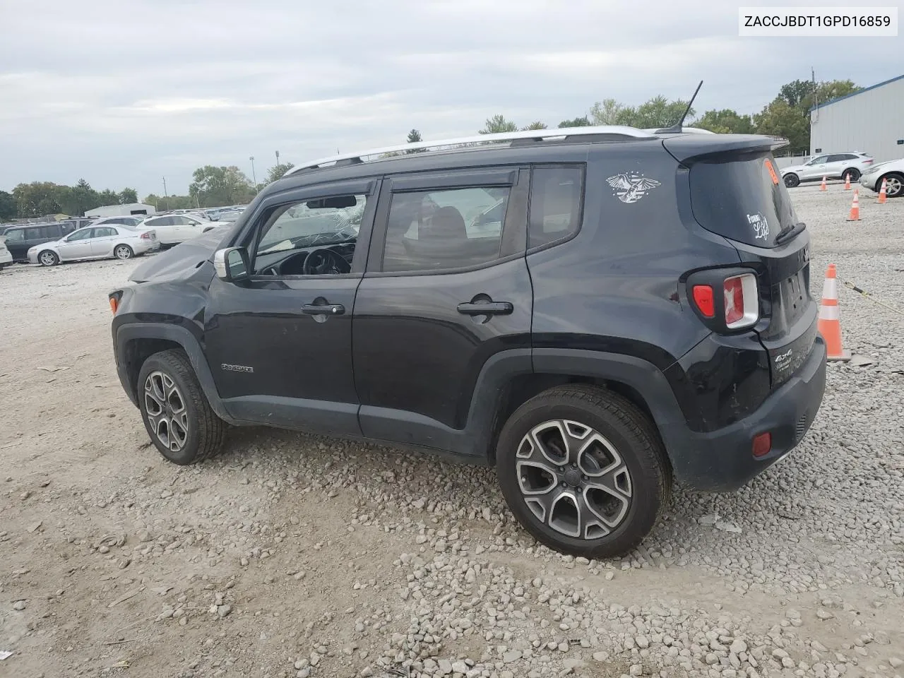 2016 Jeep Renegade Limited VIN: ZACCJBDT1GPD16859 Lot: 71568714