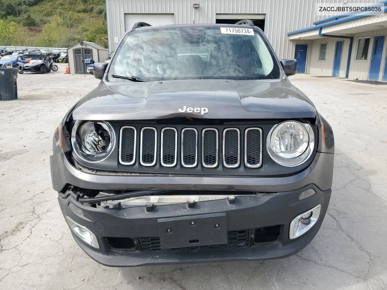 2016 Jeep Renegade Latitude VIN: ZACCJBBT5GPC85036 Lot: 71750734