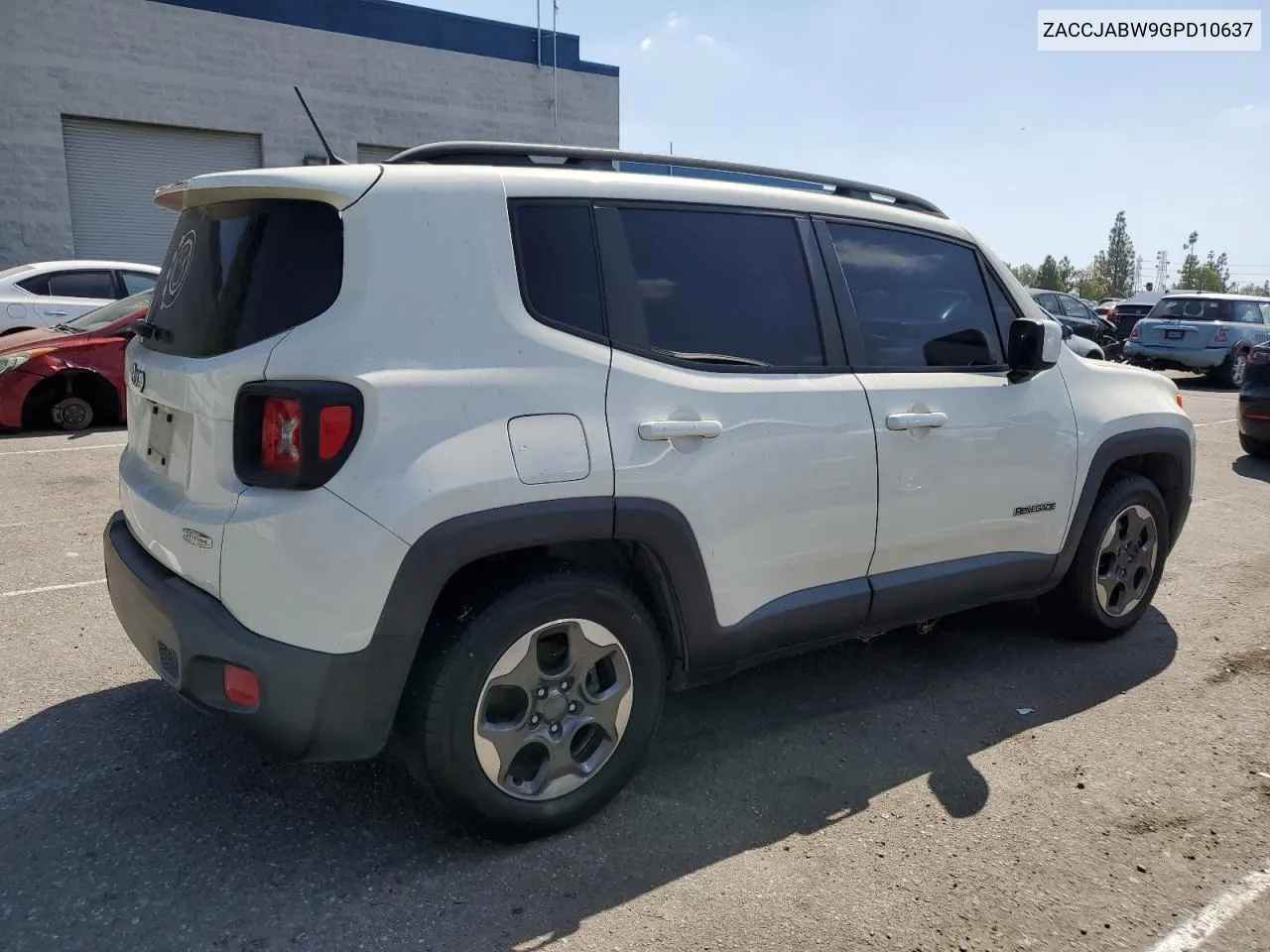 ZACCJABW9GPD10637 2016 Jeep Renegade Latitude