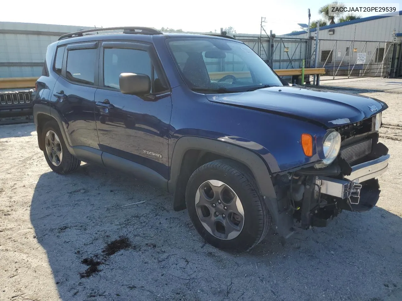 2016 Jeep Renegade Sport VIN: ZACCJAAT2GPE29539 Lot: 72206394