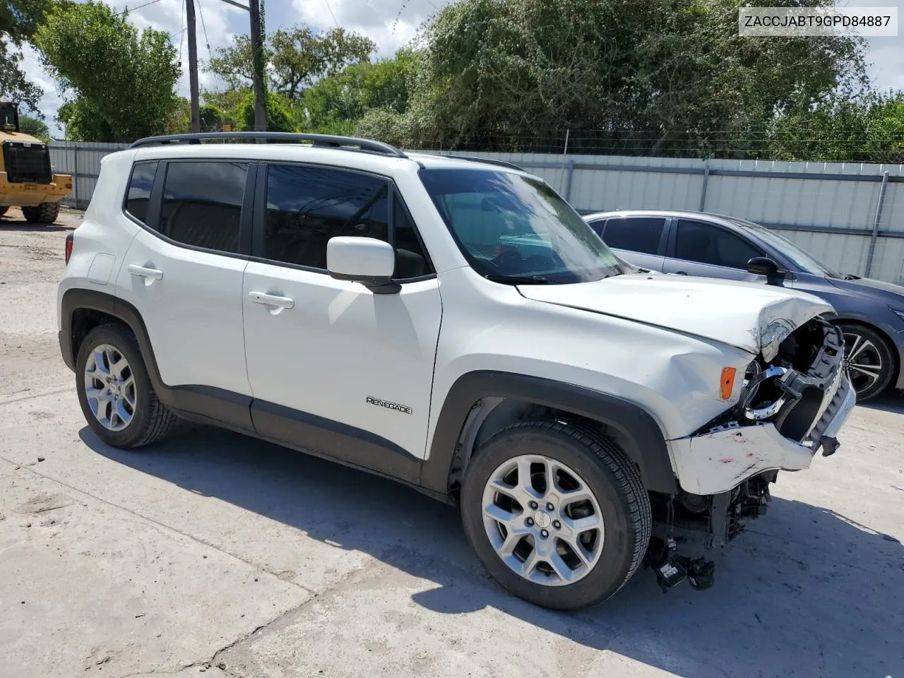 2016 Jeep Renegade Latitude VIN: ZACCJABT9GPD84887 Lot: 72320614