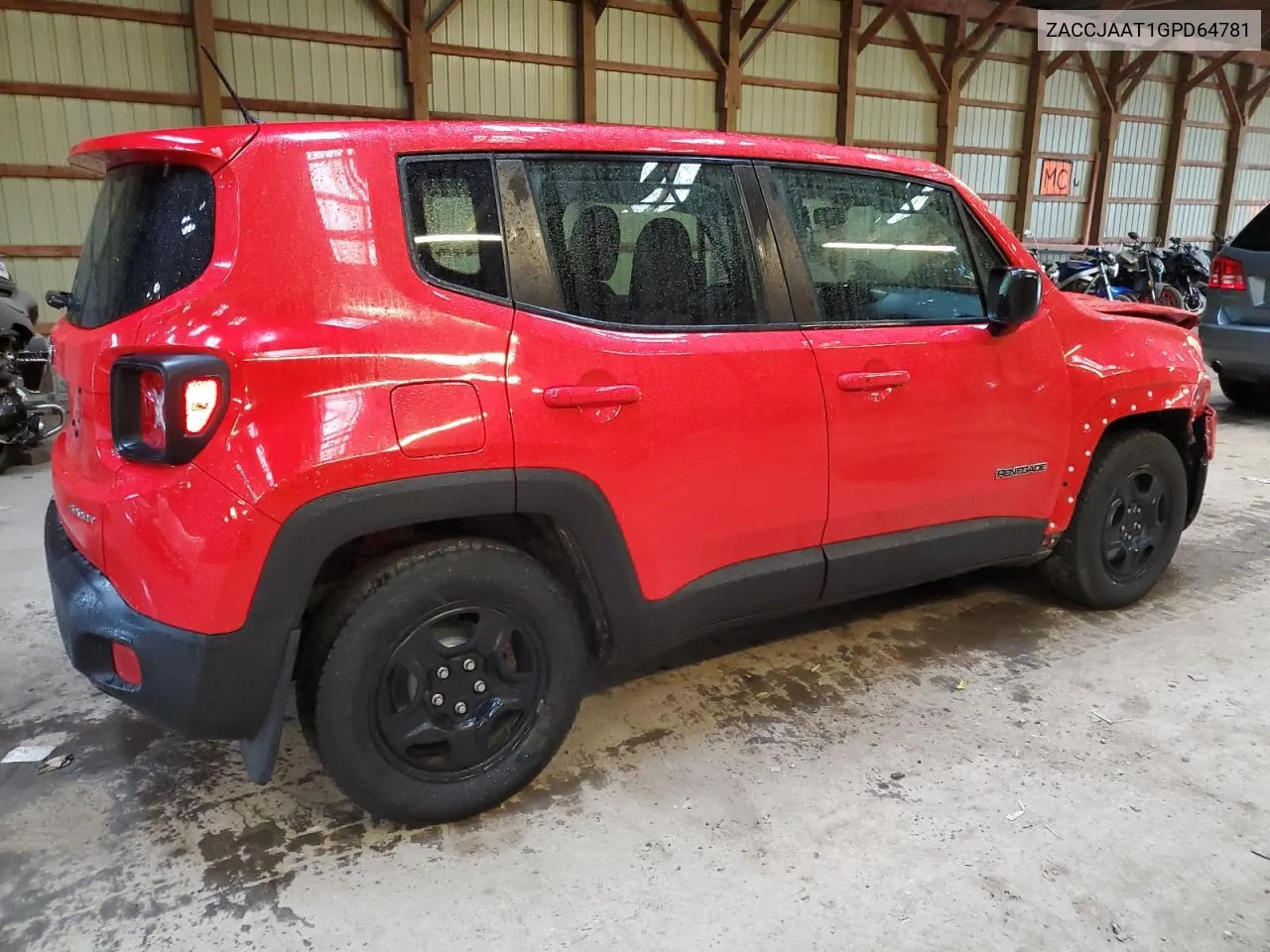 2016 Jeep Renegade Sport VIN: ZACCJAAT1GPD64781 Lot: 72546254