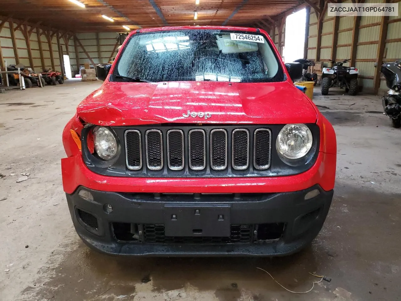 ZACCJAAT1GPD64781 2016 Jeep Renegade Sport