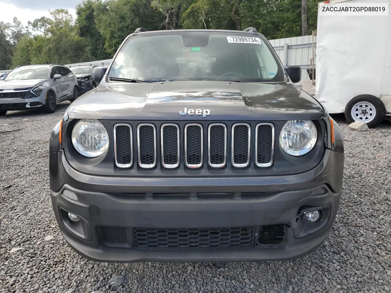 2016 Jeep Renegade Latitude VIN: ZACCJABT2GPD88019 Lot: 72989734