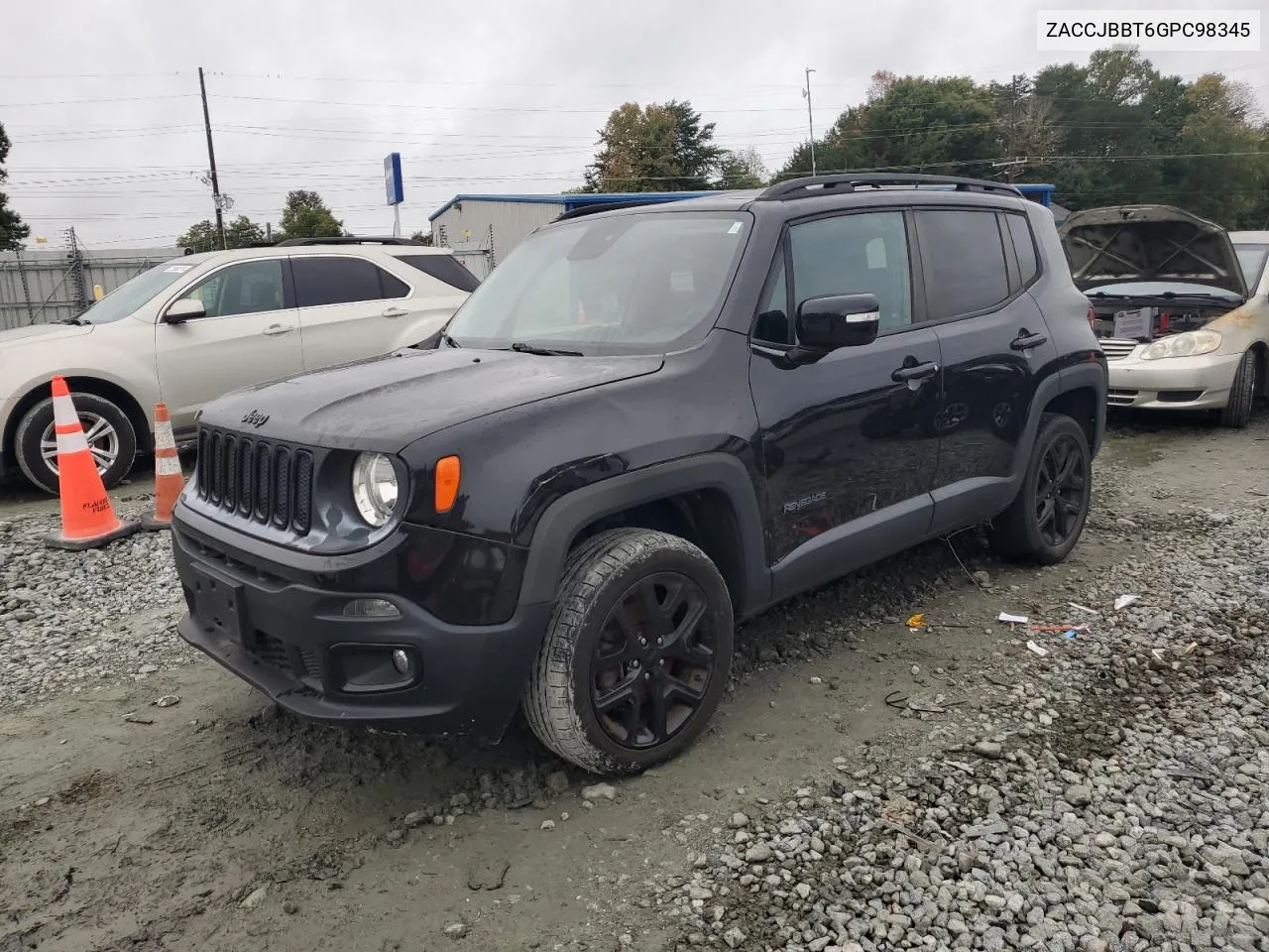 2016 Jeep Renegade Latitude VIN: ZACCJBBT6GPC98345 Lot: 73383124