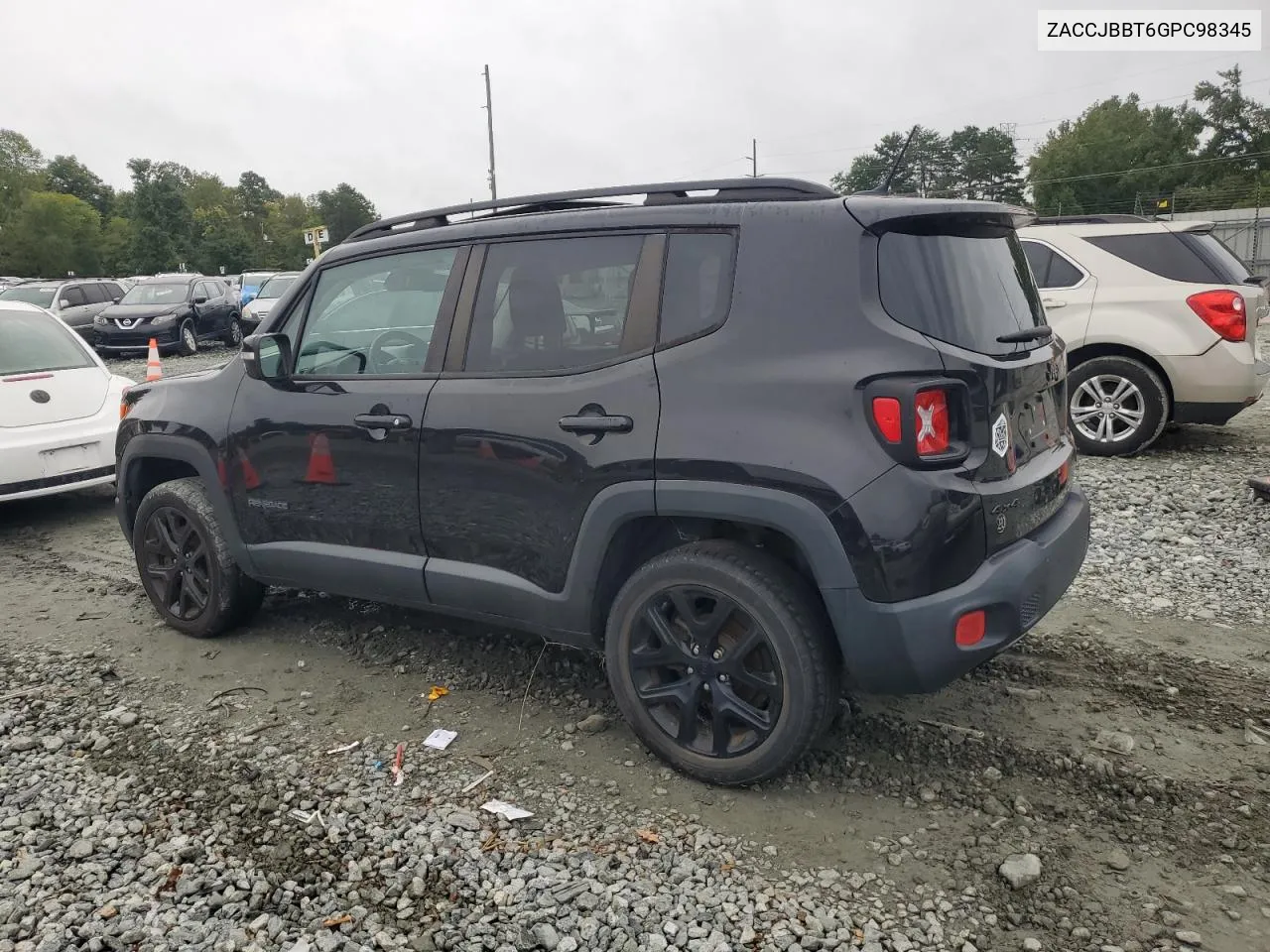 2016 Jeep Renegade Latitude VIN: ZACCJBBT6GPC98345 Lot: 73383124