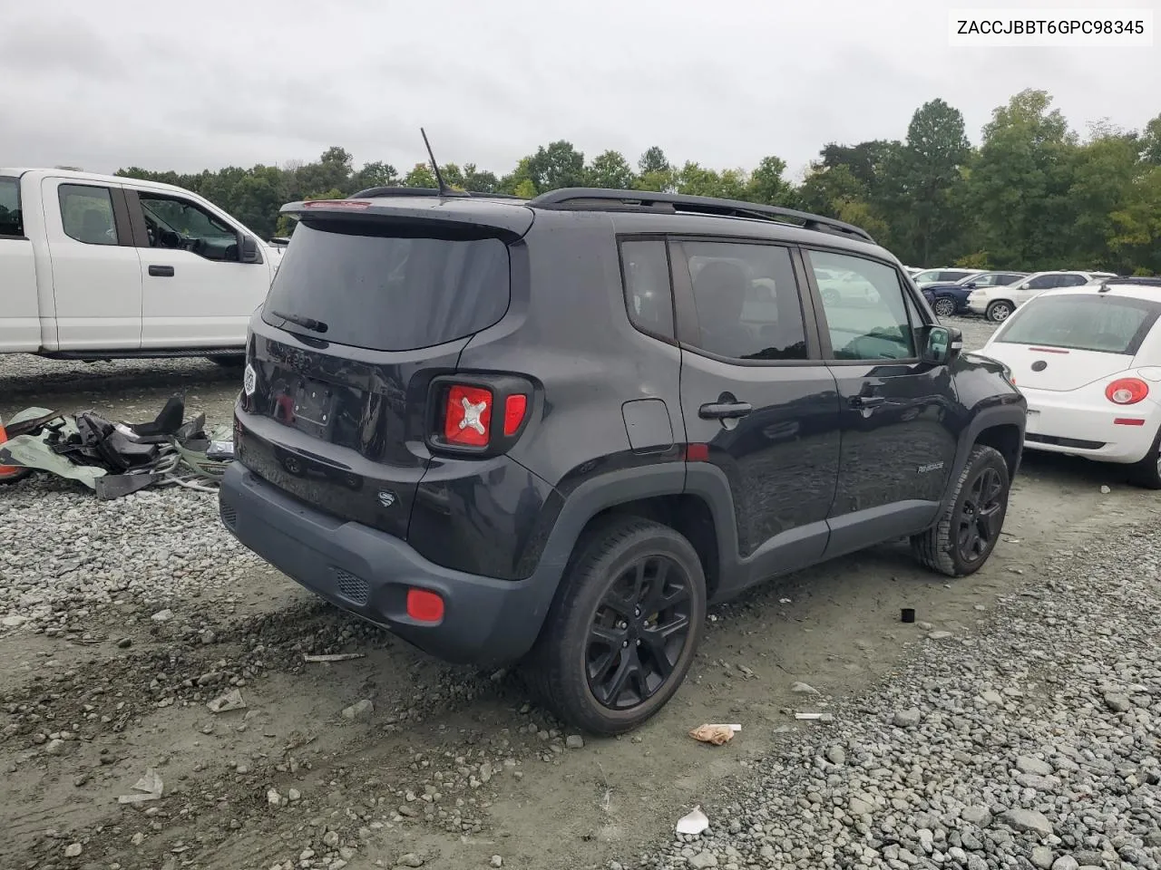 2016 Jeep Renegade Latitude VIN: ZACCJBBT6GPC98345 Lot: 73383124