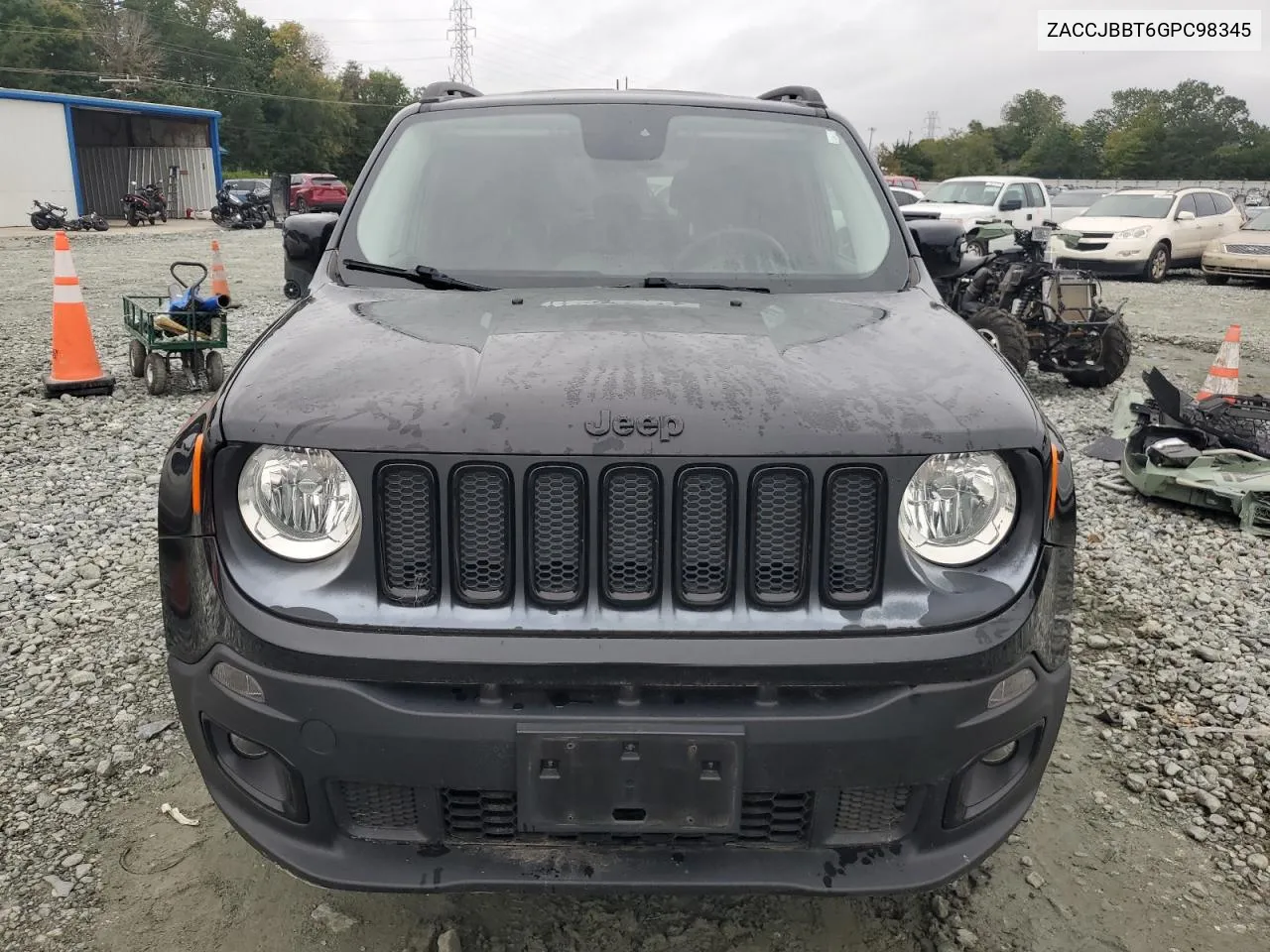 2016 Jeep Renegade Latitude VIN: ZACCJBBT6GPC98345 Lot: 73383124