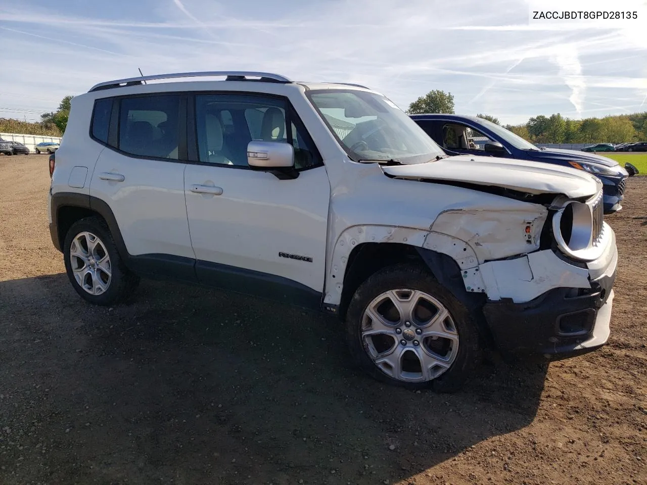 ZACCJBDT8GPD28135 2016 Jeep Renegade Limited