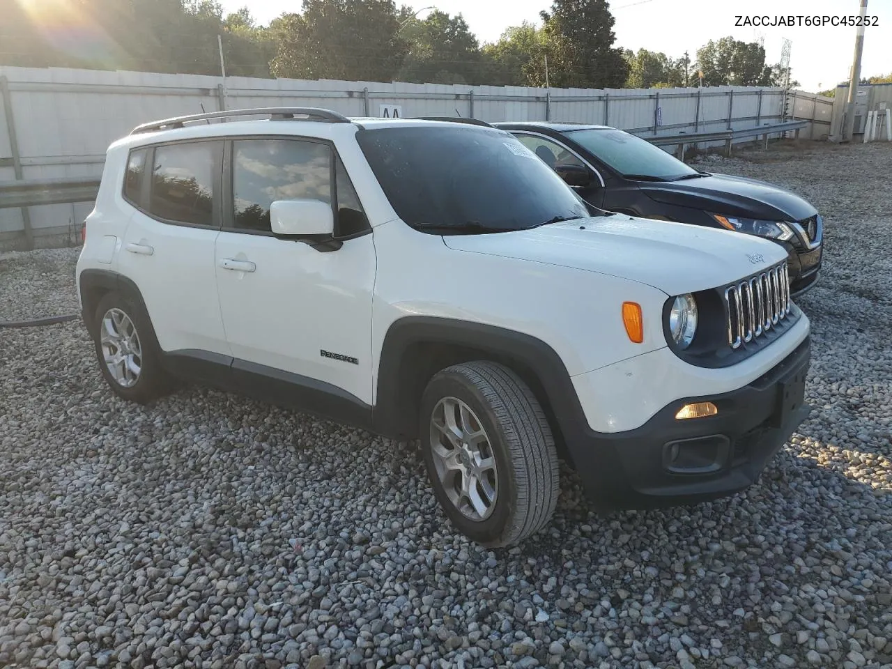 2016 Jeep Renegade Latitude VIN: ZACCJABT6GPC45252 Lot: 73769674