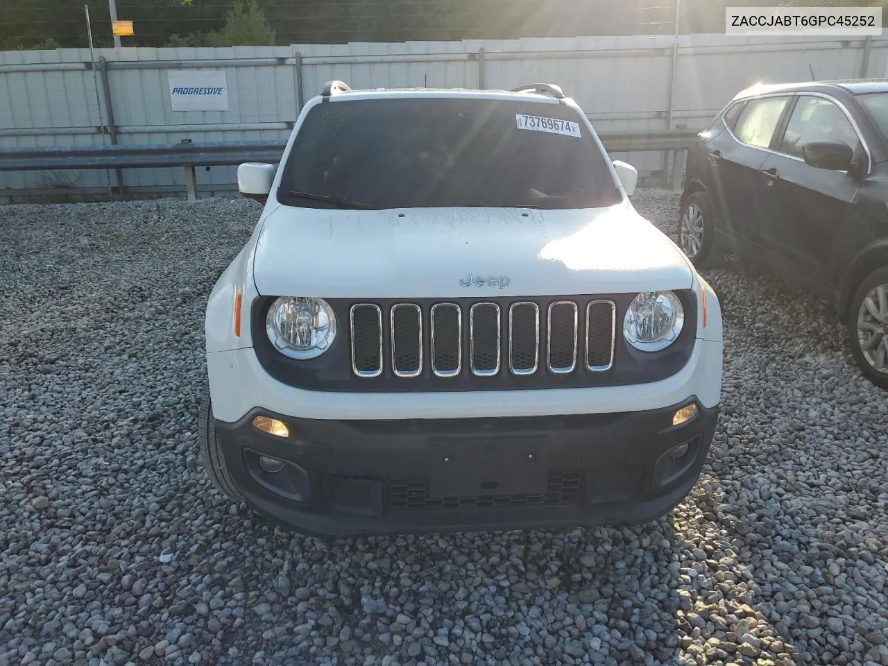 2016 Jeep Renegade Latitude VIN: ZACCJABT6GPC45252 Lot: 73769674