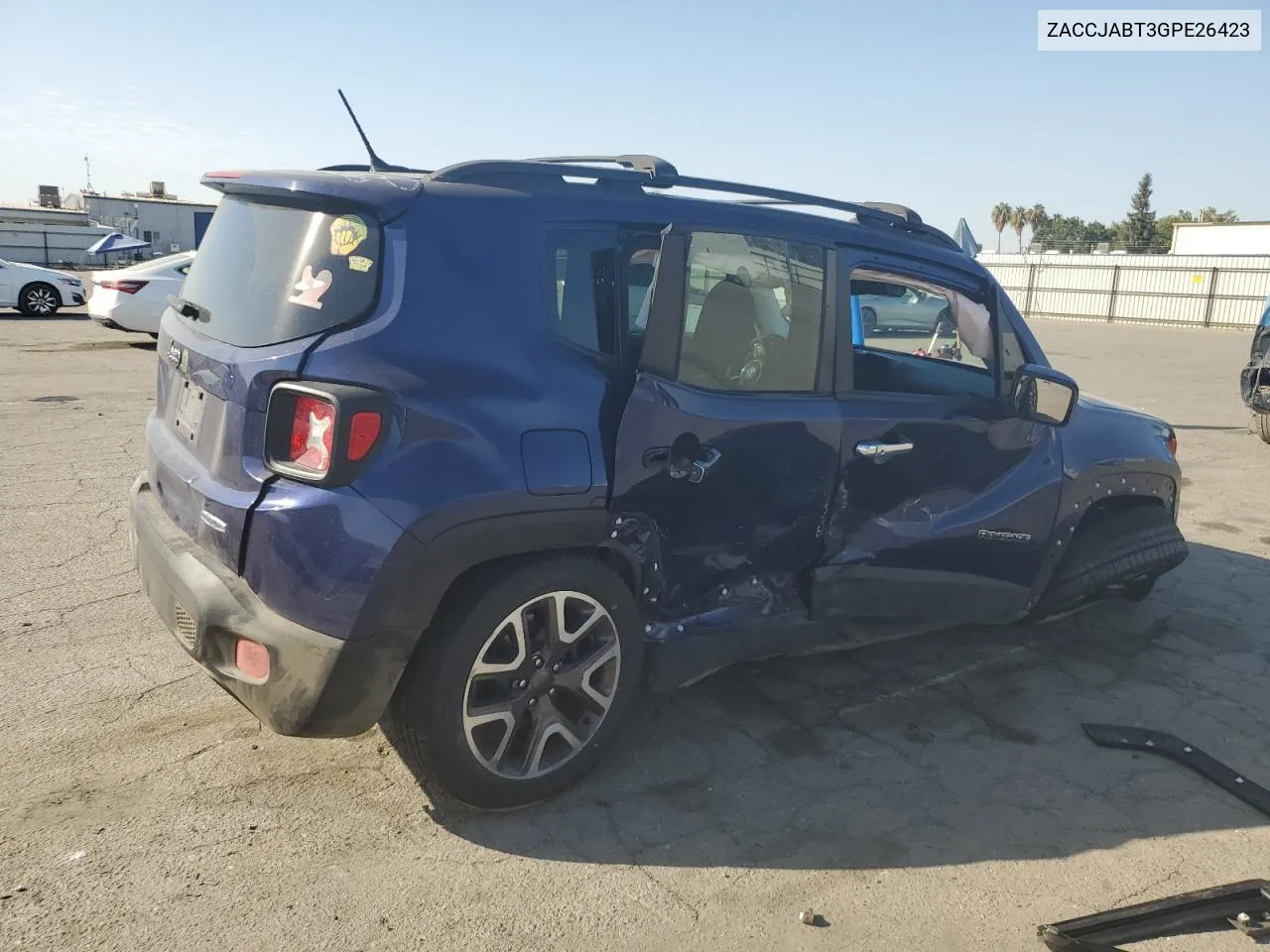 ZACCJABT3GPE26423 2016 Jeep Renegade Latitude