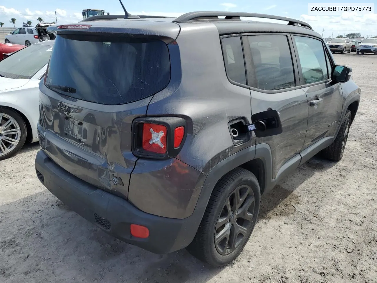 2016 Jeep Renegade Latitude VIN: ZACCJBBT7GPD75773 Lot: 75207404