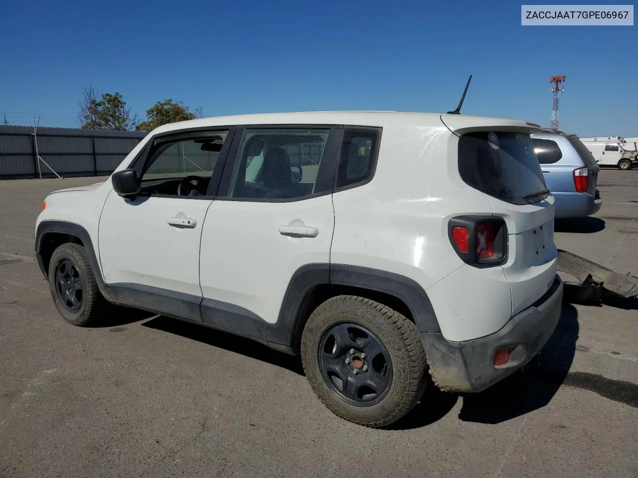 2016 Jeep Renegade Sport VIN: ZACCJAAT7GPE06967 Lot: 75848394