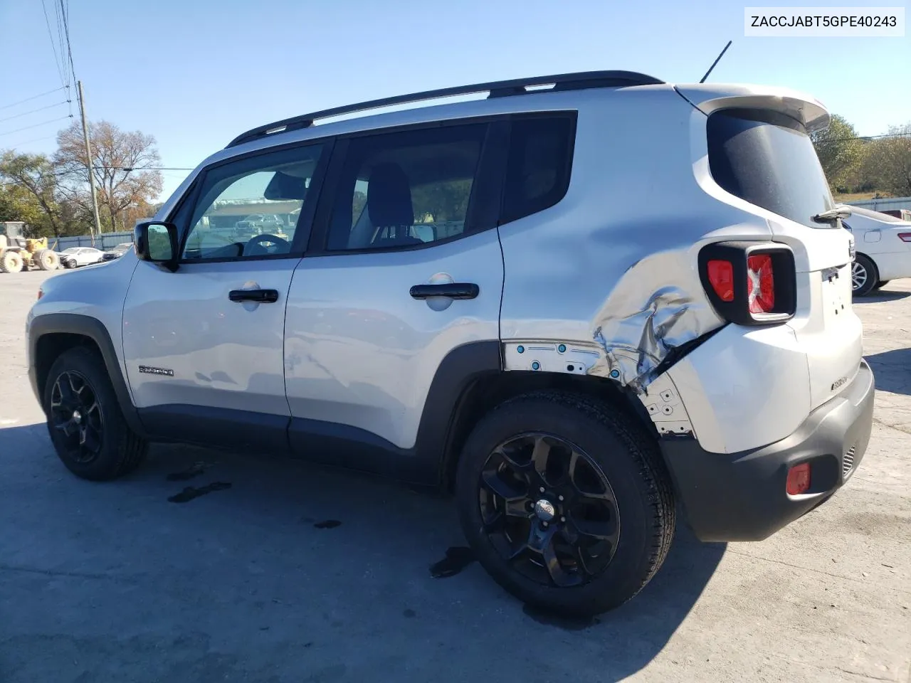 2016 Jeep Renegade Latitude VIN: ZACCJABT5GPE40243 Lot: 76564444