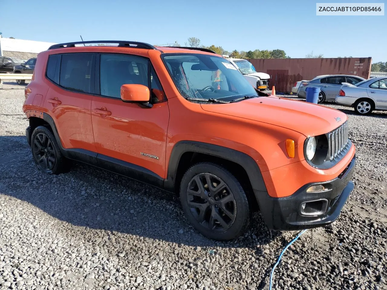 ZACCJABT1GPD85466 2016 Jeep Renegade Latitude