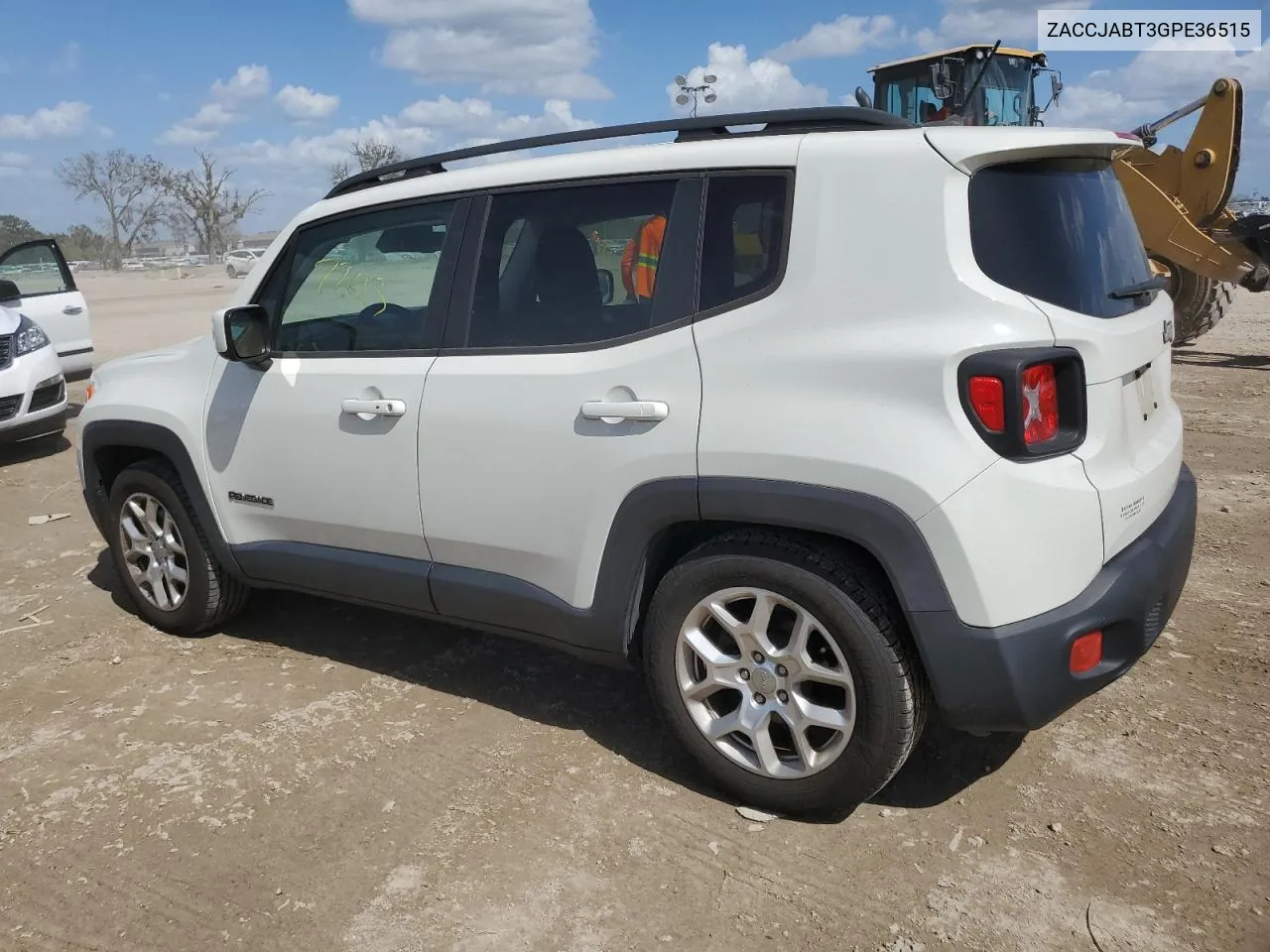 2016 Jeep Renegade Latitude VIN: ZACCJABT3GPE36515 Lot: 77491194