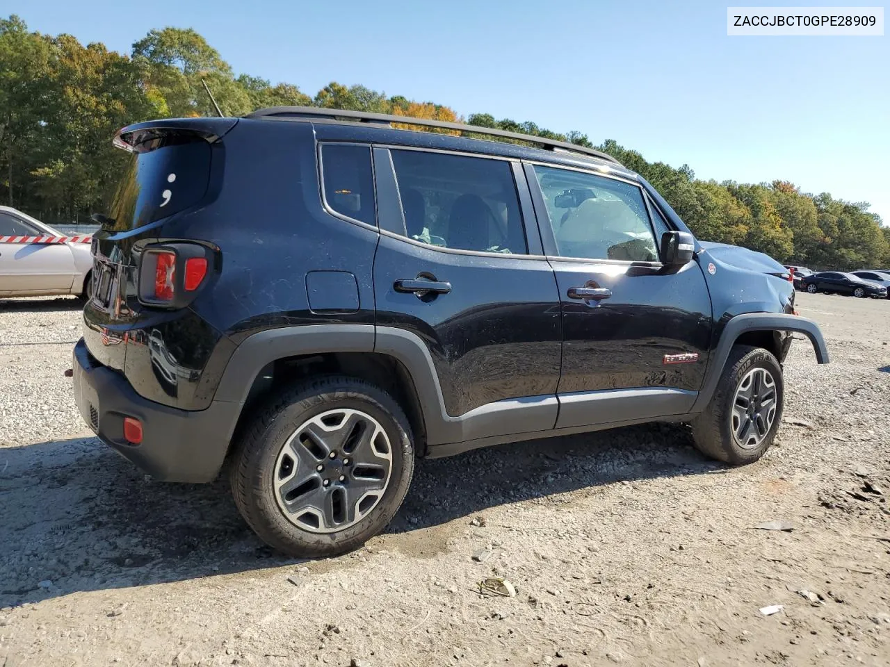 2016 Jeep Renegade Trailhawk VIN: ZACCJBCT0GPE28909 Lot: 77682824