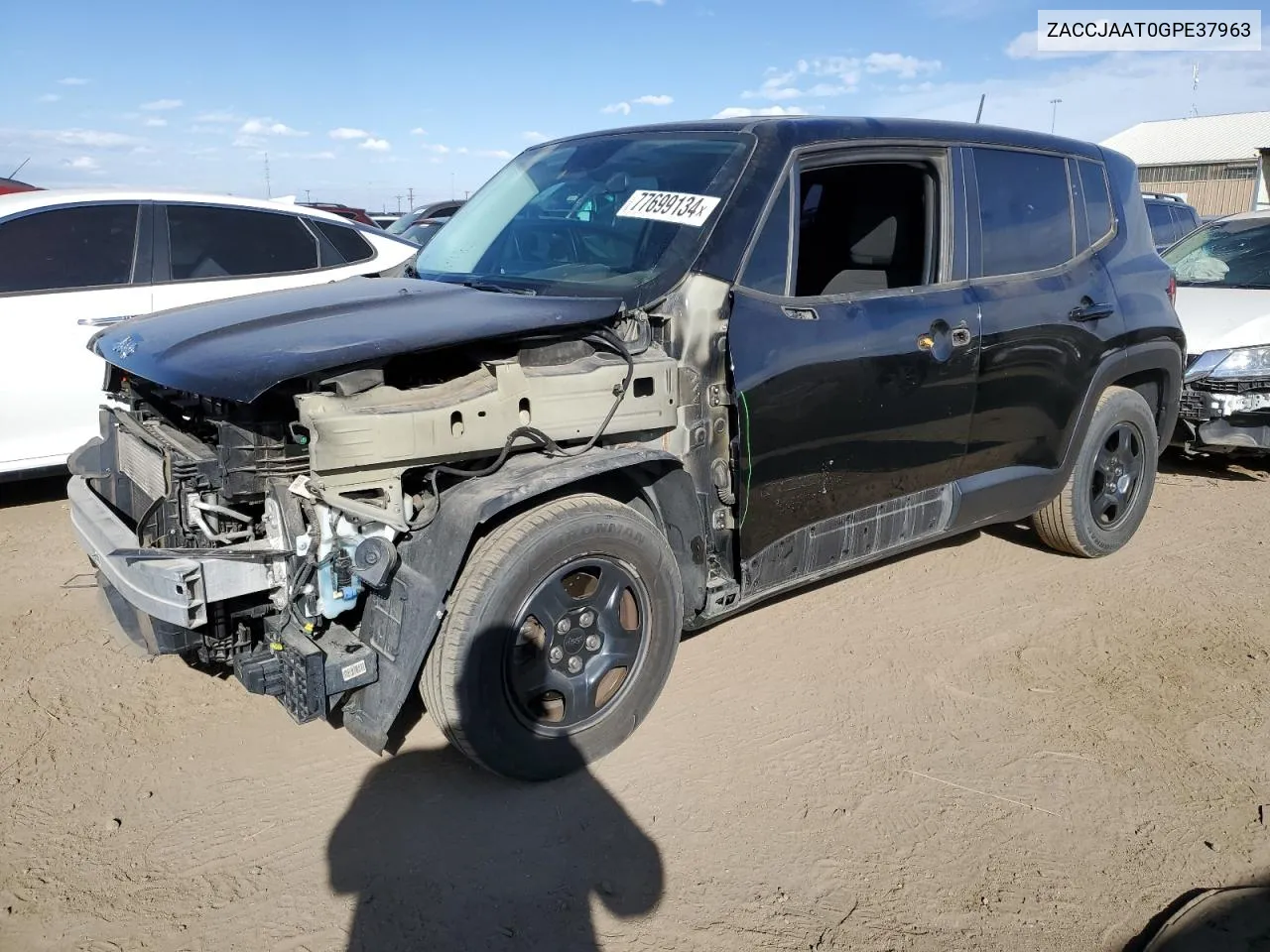 2016 Jeep Renegade Sport VIN: ZACCJAAT0GPE37963 Lot: 77699134