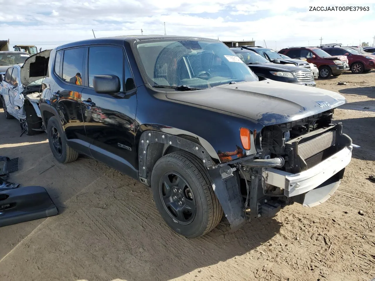 2016 Jeep Renegade Sport VIN: ZACCJAAT0GPE37963 Lot: 77699134