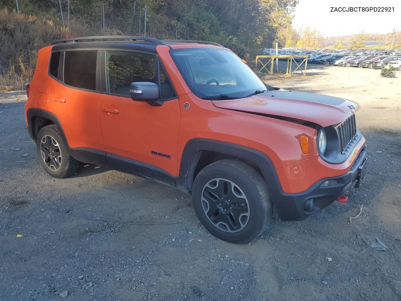 2016 Jeep Renegade Trailhawk VIN: ZACCJBCT8GPD22921 Lot: 77855834