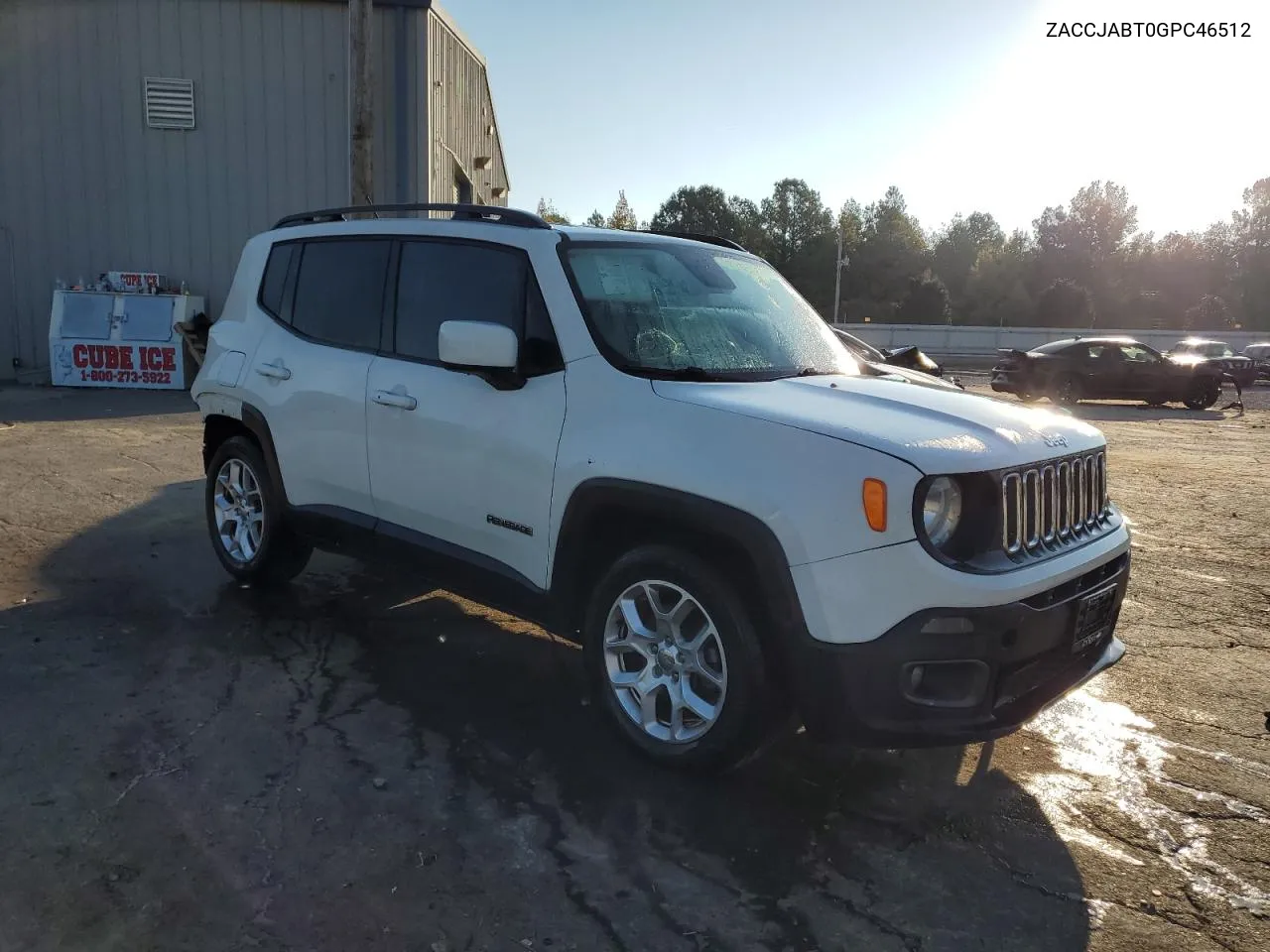 2016 Jeep Renegade Latitude VIN: ZACCJABT0GPC46512 Lot: 77907884