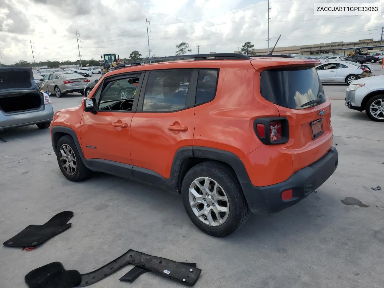 2016 Jeep Renegade Latitude VIN: ZACCJABT1GPE33063 Lot: 78265364