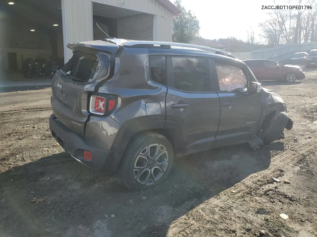 2016 Jeep Renegade Limited VIN: ZACCJBDT1GPE01796 Lot: 78315594