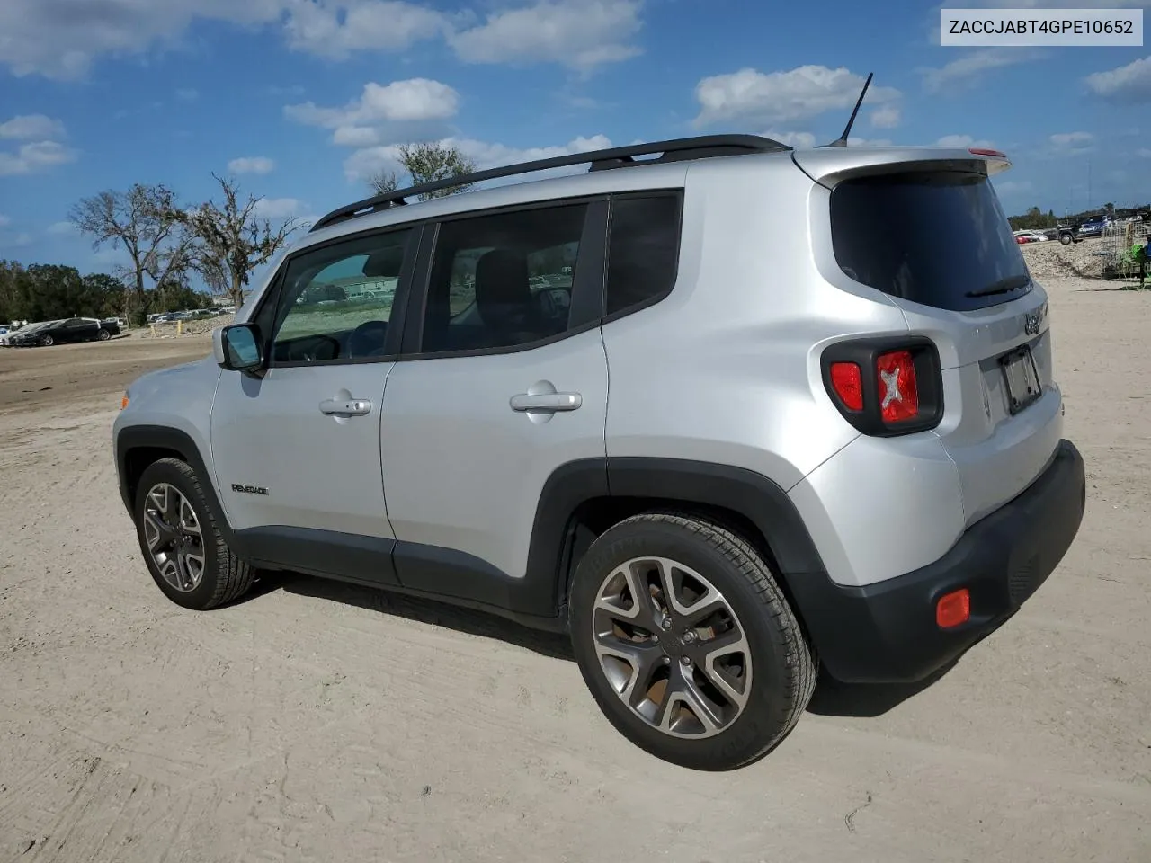 2016 Jeep Renegade Latitude VIN: ZACCJABT4GPE10652 Lot: 78851344