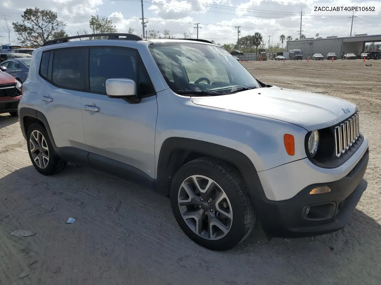 2016 Jeep Renegade Latitude VIN: ZACCJABT4GPE10652 Lot: 78851344