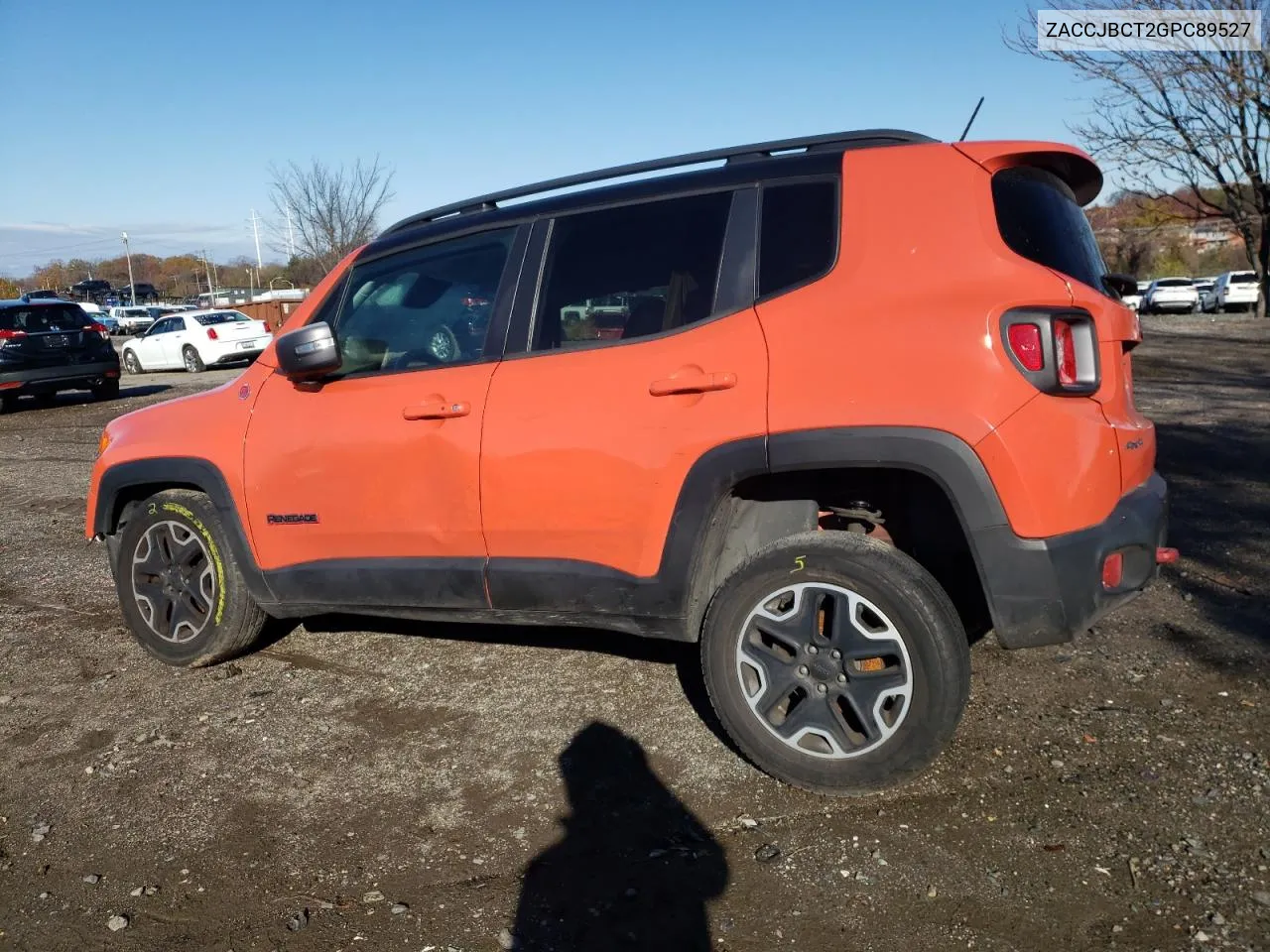 2016 Jeep Renegade Trailhawk VIN: ZACCJBCT2GPC89527 Lot: 80886624